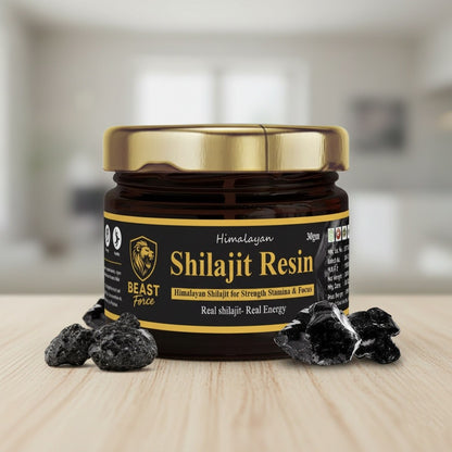 Beastforce Shilajeet Resin - The Purest and most Powerful form