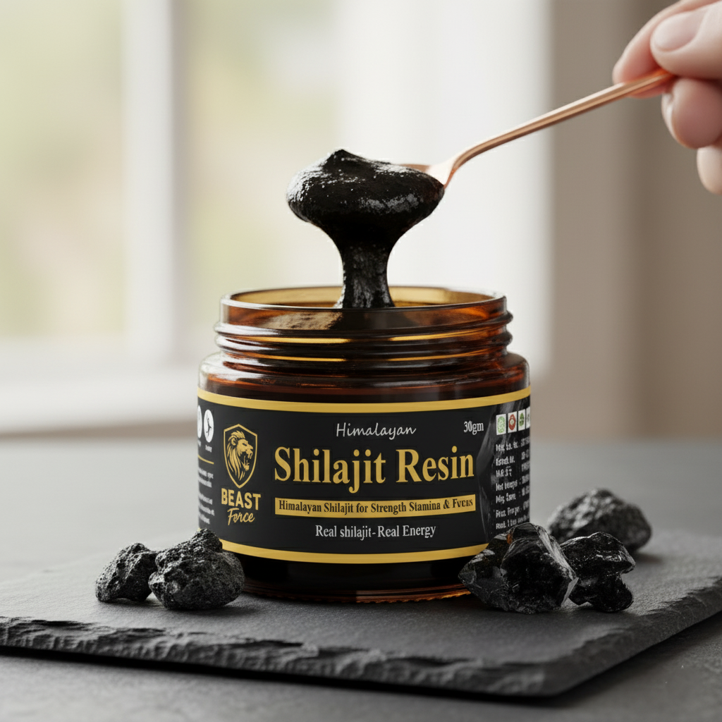 Beastforce Shilajeet Resin - The Purest and most Powerful form