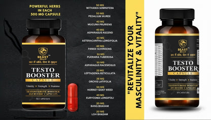 Beastforce Testobooster - Raat ka Josh, din ka Sakoon
