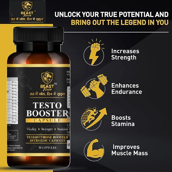 Beastforce Testobooster - Raat ka Josh, din ka Sakoon